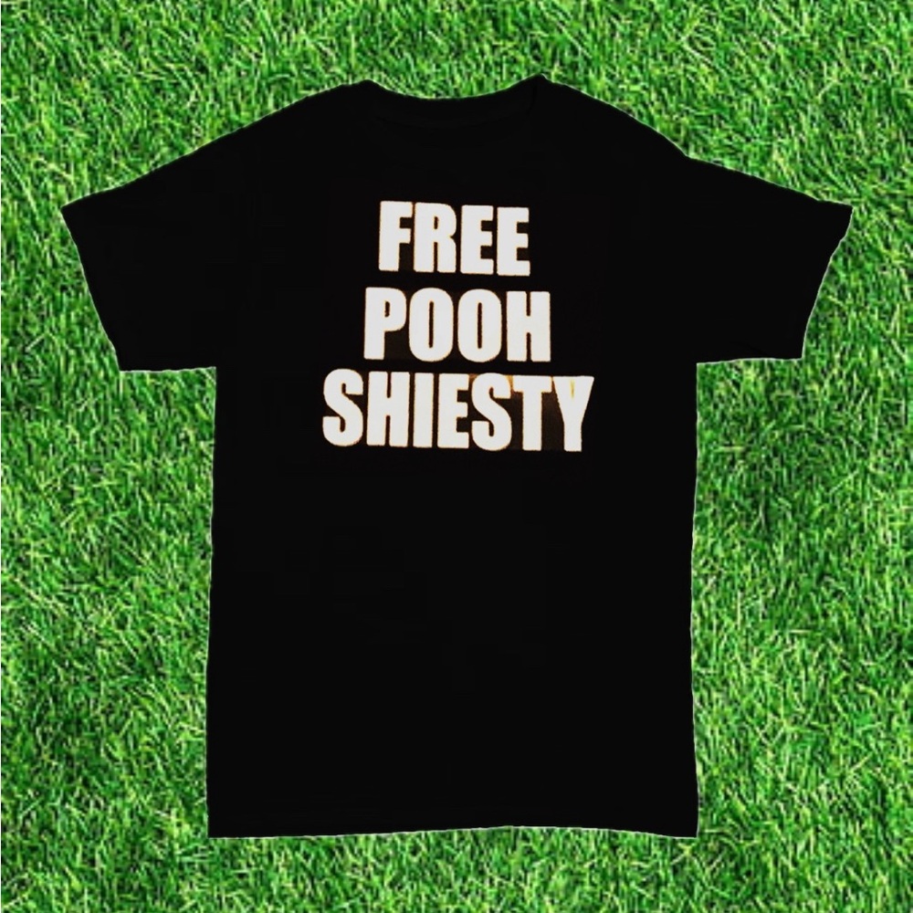 Men’s size 2XL Free Pooh shiesty T shirt merch rap tee hip hop music Memphis